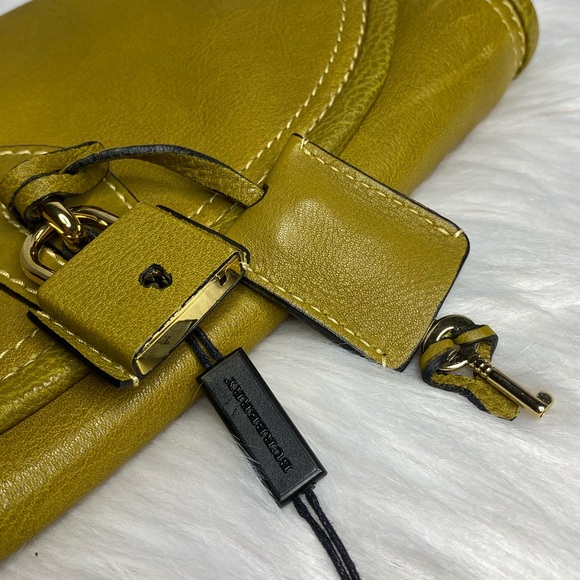 🐎 Burberry 🐎 Mayfield Leather Clutch NEW! - Picture 13 of 16